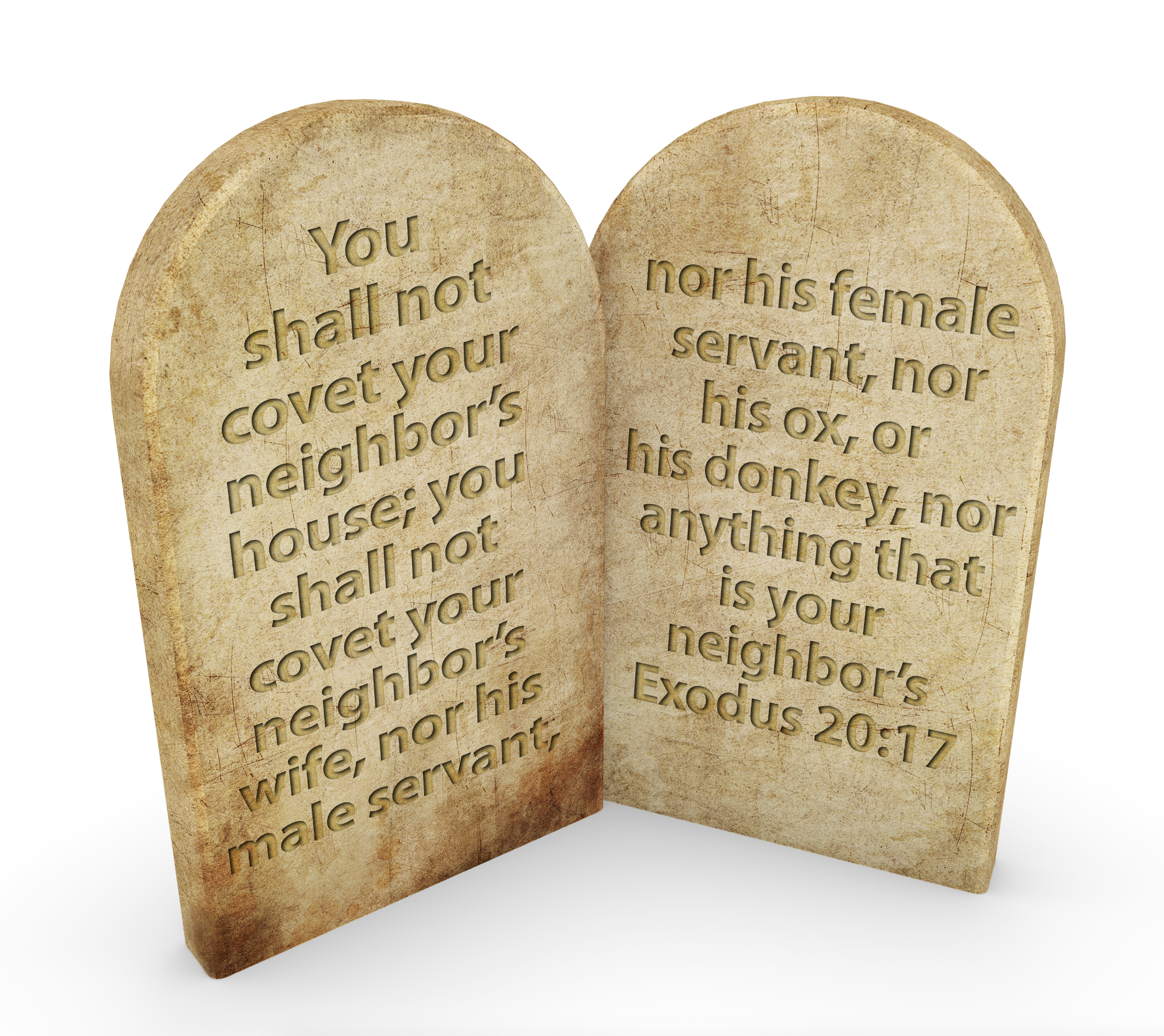 Commandment 10 poster